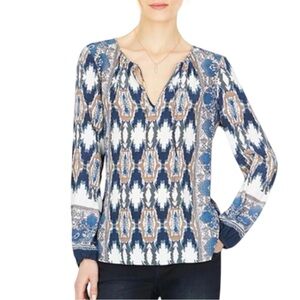 Ecru The Artist Silk Blouse. EUC